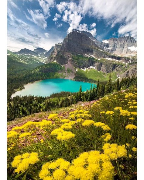 Grinnell Lake, Glacier National Park Trip, Big Sky Montana, Glacier National Park Montana, Beautiful Landscape Photography, Nature View, Outdoor Lover, Glacier National, Beautiful Lakes