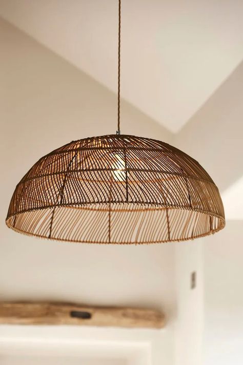 Boho Beach Bedroom, Rattan Light Fixture, Boho Lighting, Ceiling Lamps Living Room, Bedroom Pendant, Pendant Lighting Bedroom, Rattan Lamp, Lounge Lighting, Rattan Pendant