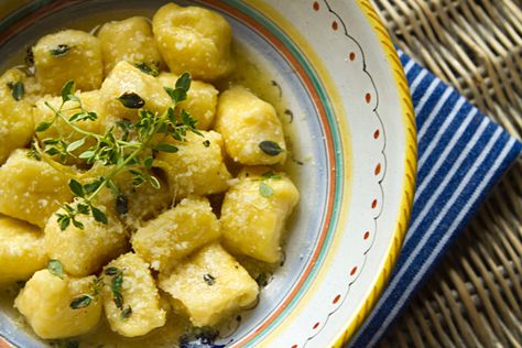 Lemon Gnocchi, Thyme Sauce, Thyme Butter, Italian Appetizer, Colorado Food, Appetizer Party, Ricotta Gnocchi, Colorado Denver, Lemon Ricotta