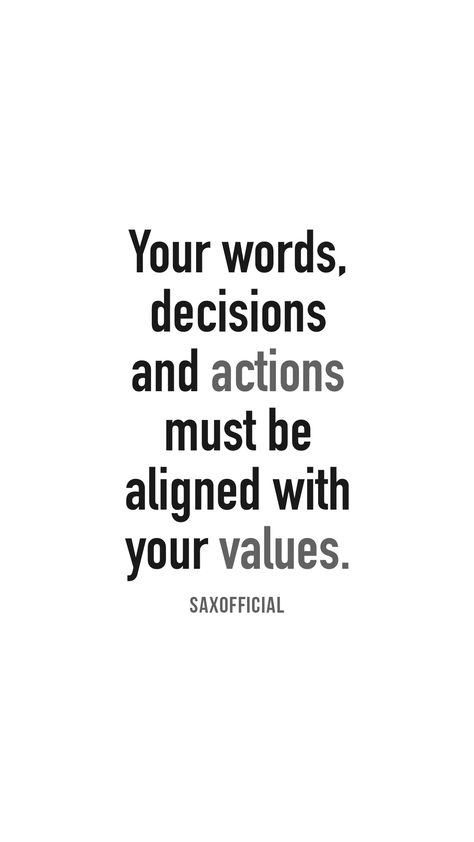 Live Your Values Quotes, Business Values Quotes, Value At Work Quotes, Action And Words Quotes, Christian Values Quotes, Action Quotes Motivation, Your Value Quotes, Self Value Quotes, Underestimate Quotes