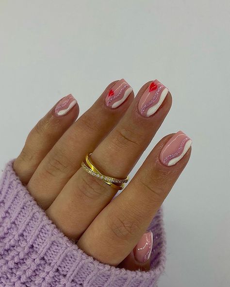 French Pink, White Poppy, Coat White, Easter Nails, Pink Valentines, Xmas Nails, Oh Baby, Funky Nails, Valentine's Day Nails