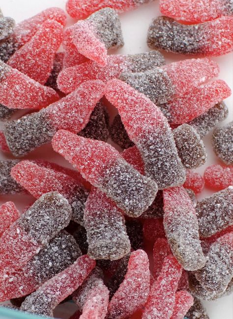 Sour Cherry Coke Gummies Cherry Gummies, Soy Egg, Brazil Nut, Peanut Tree, Candy Club, Sleepover Food, Sour Patch Kids, Cherry Cola, Food Wallpaper