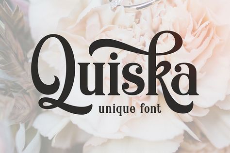 Quiska font by Bangkit Tri Setiadi  http://www.fontriver.com/font/quiska/  #retro #fonts #design #webdesign #typography #type #lettering #ttf #fancy #font #typeface #artwork Unique Font, 1001 Fonts, Font Combinations, Personal Aesthetic, Commercial Fonts, Creative Fonts, Modern Typography, Retro Font, Unique Fonts