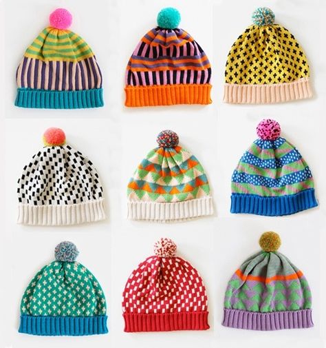 Knitted Hats Kids, Fair Isles, Knitted Wit, Hat Knitting Patterns, Knitting For Kids, Knitting Accessories, Knit Or Crochet, Knitting Inspiration, Hat Shop