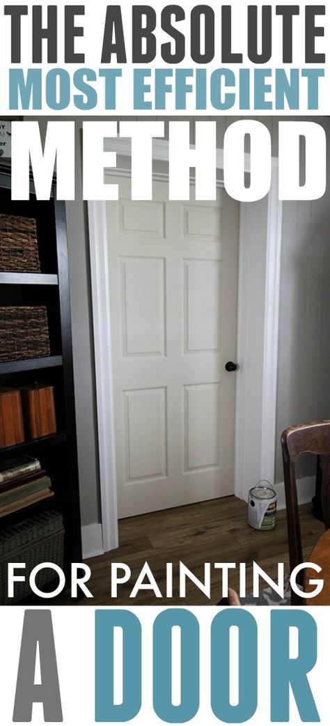 Best Way To Paint 6 Panel Doors, How To Repaint Doors, Diy Painting Doors Interior, Diy Paint Door Interiors, Sanding Doors For Painting, Paint A Door How To, Repaint Interior Doors, How To Paint 6 Panel Interior Doors, How To Repaint Interior Doors