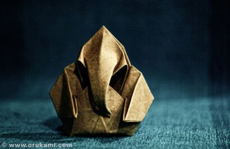 Origami Ganesha, Diwali Inspiration, Eco Friendly Ganesha, Rustic Gift Wrapping, Elephant Cake, Ganesh Lord, Ganesh Idol, Dhoni Wallpapers, Ganesh Images