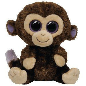 This cheeky little monkey Beanie Boo is called Coconut! Small Beanie, Boo And Buddy, Ty Stuffed Animals, Ty Toys, Ty Plush, Ty Babies, Original Beanie Babies, Monkey Stuffed Animal, Beanie Boo