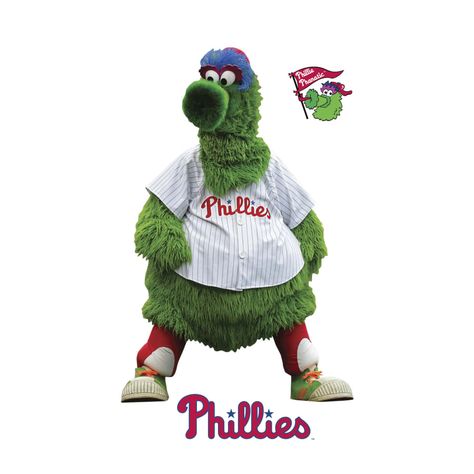 Phillies Phanatic, Phillie Phanatic, Philly Sports, Dancing On My Own, Removable Wall Decals, Inspirational Bible Quotes, Removable Wall, Philadelphia Phillies, Bible Inspiration