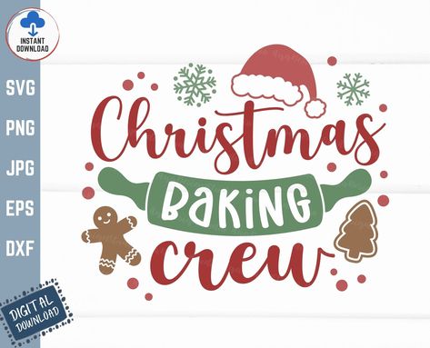 Baking Shirts Design, Christmas Baking Svg, Baking Crew Svg, Christmas Cookie Shirt, Baking Svg, Cookie Shirt, Hallmark Christmas Movies, Cricut Craft Room, Cute Poster