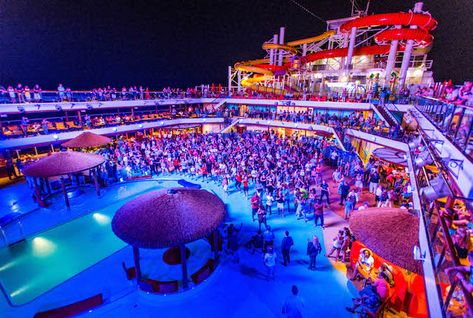 Best party cruises Cruise Ship Party, Carnival Fantasy, Norwegian Escape, Biggest Cruise Ship, Travel Book Diy, Anthem Of The Seas, Christmas Cruise, Royal Caribbean Ships, Harmony Of The Seas