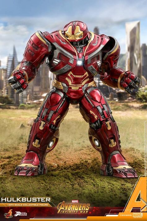 Hot Toys 1/6th scale Hulkbuster Mark2 Avengers: Infinity War Hulkbuster Armor, Iron Man Hulkbuster, Power Pose, Iron Man Art, Iron Man Suit, Iron Man Armor, Marvel Iron Man, Avengers Infinity, Marvel Fan