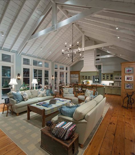 Barndominium Interior, Revere Pewter, Open Living, Barndominium Floor Plans, Metal Building Homes, Pole Barn Homes, Barn House Plans, Metal Buildings, Metal Homes