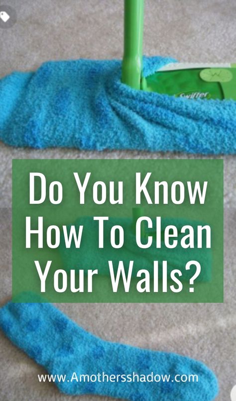 How To Easily Clean Walls, Cleaning Walls With Swiffer, How To Clean Bathroom Walls, Cleaning Bathroom Walls, Wall Cleaner Diy, Clean Walls Without Removing Paint, Wash Walls Cleaning Tips, Best Wall Cleaner, Cleaning Walls Hacks