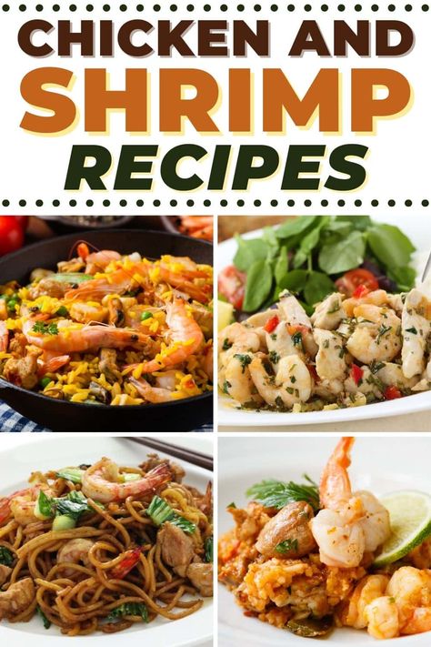 Chicken And Shrimp Parmesan Recipe, Garlic Chicken And Shrimp Recipes, Chicken Shrimp Recipes Dinners, Chicken And Shrimp Instant Pot Recipes, Shrimp And Chicken Recipes Dinners, Chicken With Shrimp Recipes, Easy Chicken And Shrimp Recipes, Chicken Breast And Shrimp Recipes, Chicken And Shrimp Dinner