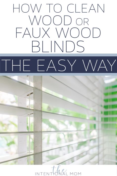 Cleaning Wood Blinds, Faux Blinds, Free Printable Cleaning, Clean Wood, Cleaning Printable, Cleaning Blinds, Faux Wood Blinds, Wood Blinds, Cleaning Wood