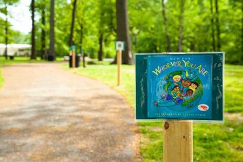 Storybook Walking Trails In Metro Detroit Storybook Walk, Walk Tracker, Library Makerspace, Trail Ideas, Beverly Park, Michigan Adventures, Park Ideas, Post Insta, Family Camping Trip