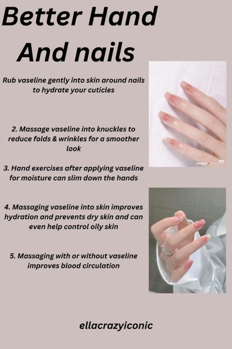 Elevate your hand and nail care routine with these essential tips! From moisturizing techniques to nail care hacks, discover how to achieve healthier, more beautiful hands and nails effortlessly. Ready to pamper yourself? Let's get started! 💅💖 #HandCare #NailCare #HealthyNails #BeautyTips #SelfCare #HandAndNailRoutine #PamperYourself more in telegram Hand And Nail Care, Hand Care Routine, Nail Routine, Control Oily Skin, Stronger Nails, Pink Ombre Nails, Nail Art For Beginners, Routine Tips, Basic Skin Care Routine