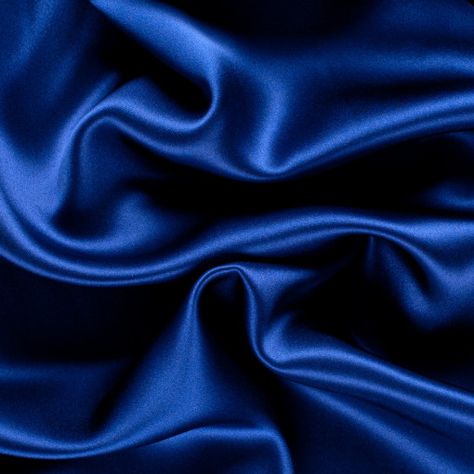 Estate Blue Stretch Silk Charmeuse Silk Fabric Wallpaper Blue, Luxury Blue Silk Fabric, Image Bleu, Everything Is Blue, Mood Fabrics, Halloween Make, Love Blue, Silk Charmeuse, Blue Silk