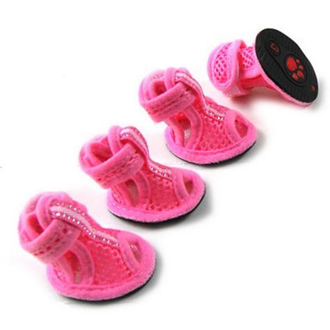 SELMAI Leisure Breathable Mesh Dog Shoes Non Slip Shoe Pet Sandals Cool Summer,for Small Dog Cat Puppy -- Read more reviews of the product by visiting the link on the image. (This is an affiliate link) #catapparels Paw Protector, Cat Shoes, Dog Boots, Puppy Paws, Dog Diapers, Dog Shoes, Mesh Shoes, Cute Sandals, Cool Summer