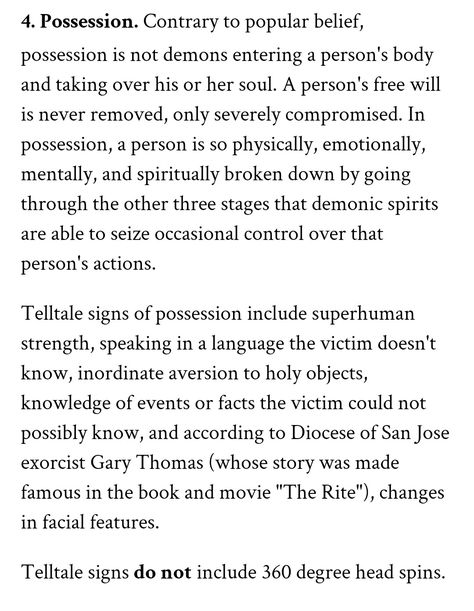 4 stages of demonic possession pg 2 Spirit Possession Aesthetic, Demonic Possession Signs, Demon Possession Aesthetic, Possession Drawing Reference, Demon Possession Art, Demonic Possession Aesthetic, Demon Facts, Possession Aesthetic, Ghost Possession