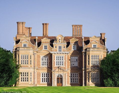 The Lord Mayor of London's 17th century country mansion has been put on the market for £45million - but it still needs another £10million to turn it into a home. Swakeleys House, a Grade I listed Jacobean building set among 25 acres, was originally built for Sir Edmund Wright as a palatial retreat within easy reach of the City of London. Jacobean Architecture, Samuel Pepys, Manor Homes, English Estate, Country Mansion, English Houses, English Architecture, English Manor Houses, Stately Homes