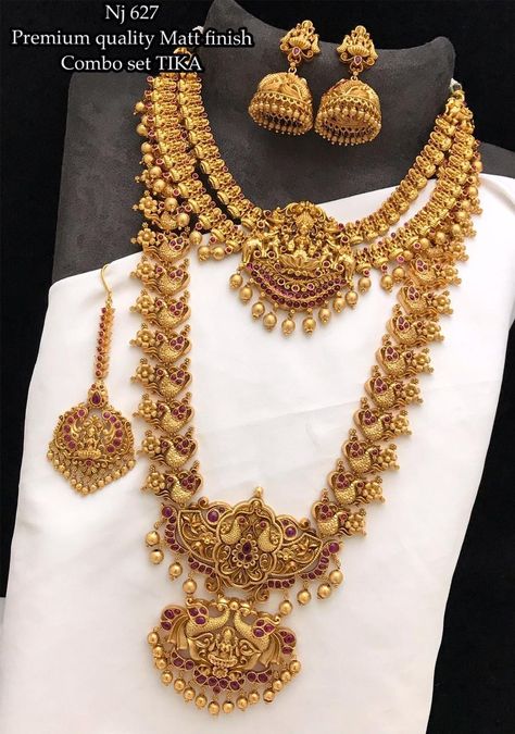 Marriage Jewellery Set Gold, Marriage Jewellery Set, Marriage Manifestation, South Indian Necklace, Jewellery Set Gold, Marriage Jewellery, Temple Jewelry Necklace, Sarees South Indian, Bridal Sarees South Indian