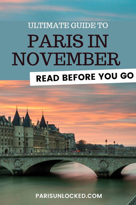 Many people wouldn't even consider a #November trip to #Paris, but in our opinion, this can be a great time of year to visit the #French capital-- with cozy and authentic possibilities for #falltravel. See more on what to see and do in Paris this November, or next. #autumntravel #autumninParis #novemberinparis #france #traveltips #traveltheworld #seasonsinparis #falltraveltips Paris In November, Paris In The Fall, Visiting Paris, Day Trip From Paris, Paris Itinerary, Paris Travel Tips, Tourist Office, Trip To Paris, Visit Paris