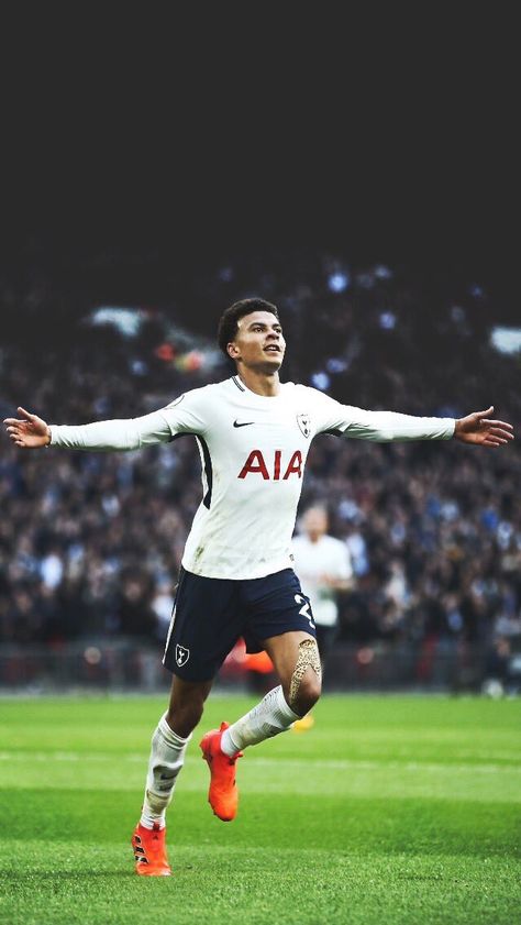 Dele Alli Wallpaper, Dele Ali, Football Poster Ideas, Tottenham Hotspur Wallpaper, Spurs Tottenham, Tottenham Hotspur Players, Dele Alli, Football Players Photos, Football Pics