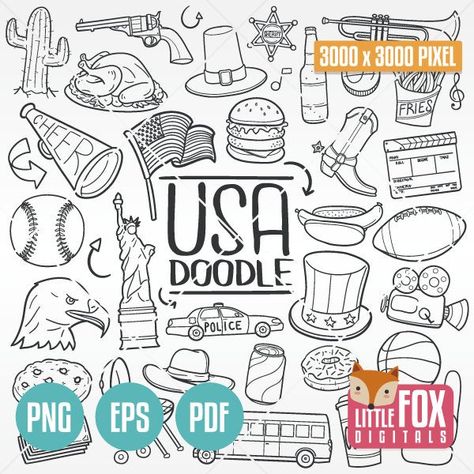 Table Sketch, Travel Doodles, Doodle Icons, Animal Doodles, Doodle Icon, Line Art Design, Patriotic Flag, Usa Map, Travel Diy