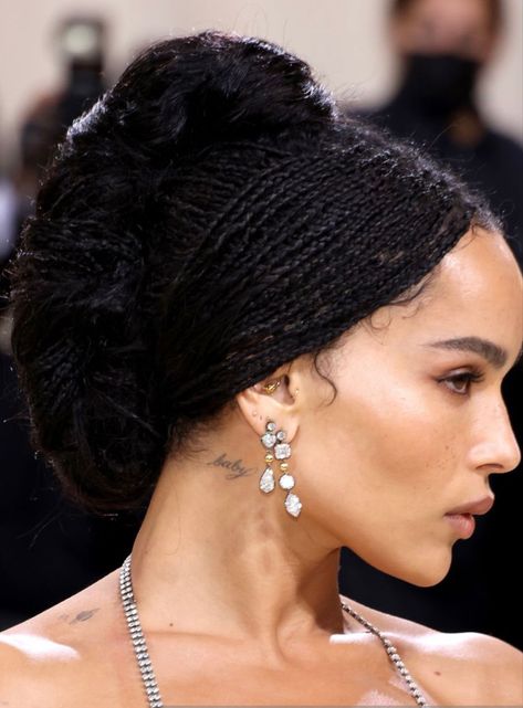 Zoe Kravitz Braids, Zoë Kravitz, Beautiful Black Hair, Zoe Kravitz, Looks Black, 4c Hairstyles, Locs Hairstyles, Dream Hair, Black Girls Hairstyles