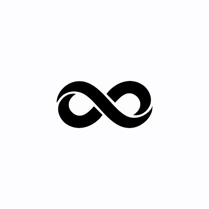 Logo Design Infinity, Infinite Logo, Infinite Symbol, Tattoo Font For Men, Logo Infinity, Infinity Logo, Typo Logo Design, Typography Tattoo, Omerta Tattoo