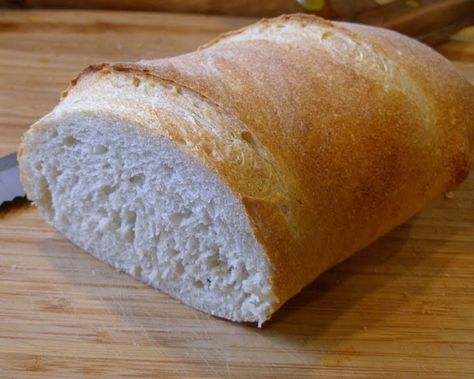 Easy Crusty Bread, Sourdough French Bread Recipe, Sourdough French Bread, Sourdough Starter Discard Recipe, French Bread Recipe, Pan Relleno, Sourdough Starter Recipe, Messy Kitchen, Frozen Custard