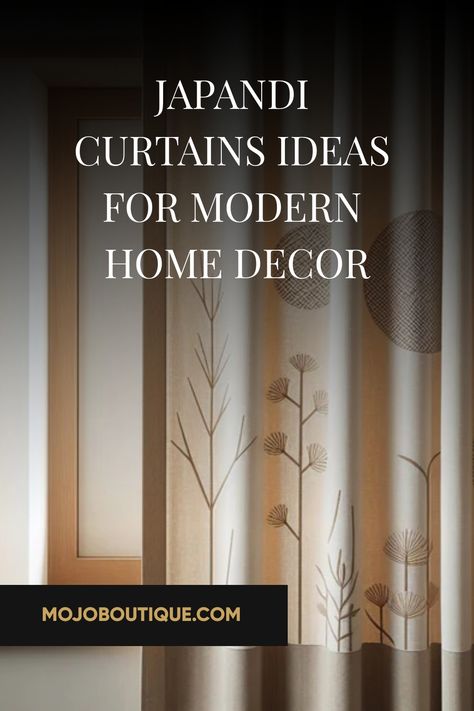 Explore our curated Japandi curtains ideas to blend Scandinavian functionality with Japanese minimalism in your modern home decor. Transform your space today! Japandi Curtain Ideas, Japandi Curtains, Scandinavian Curtains, Japanese Curtains, Japandi Interior Design, Japanese Minimalism, Japandi Interior, Curtains Ideas, Japandi Style