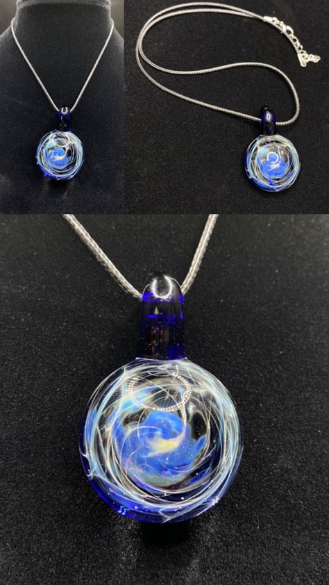 This handmade glass galaxy pendant is available in my Etsy Store #galaxyjeweley Galaxy Necklace, Galaxy Pendant, Etsy Store, Pendant, Glass