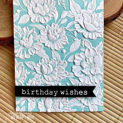 Cimbacreativefun: Birthday Wishes with Inked Embossing Folder Inking Embossing Folders, Altenew Embossing Folders, Lisa Horton Embossing Folders, Embossing Folders Techniques Tutorials, Altenew Embossing Folders Cards, Lisa Horton 3d Embossing Folder Cards, Lisa Horton 3d Embossing Folders, Embossed Cards Handmade Cardmaking, Embossing Folders Techniques