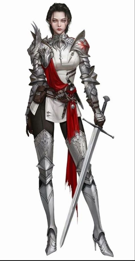 Knight Outfit, Armor Drawing, Warrior Outfit, Female Armor, Female Knight, 다크 판타지, Knight Art, Knight Armor, Fantasy Armor