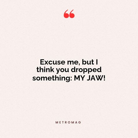 Discover a collection of clever and humorous pick up lines for guys to use when approaching someone they're interested in. From witty one-liners to charming compliments, these lines are sure to make a good impression. | # #PickUpLines Pretty Compliments, Witty Pick Up Lines, Pick Up Lines For Guys, Compliments For Guys, Compliment For Guys, Clever Pick Up Lines, Witty One Liners, Pickup Lines, Pick Up Lines