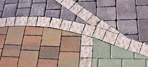 How to Stain Concrete Paving Stones Painting Concrete Patio, How To Stain Concrete, How To Lay Pavers, Garden Slabs, Patio Blocks, Paint Concrete Patio, Stain Concrete, Garden Pavers, Paver Blocks