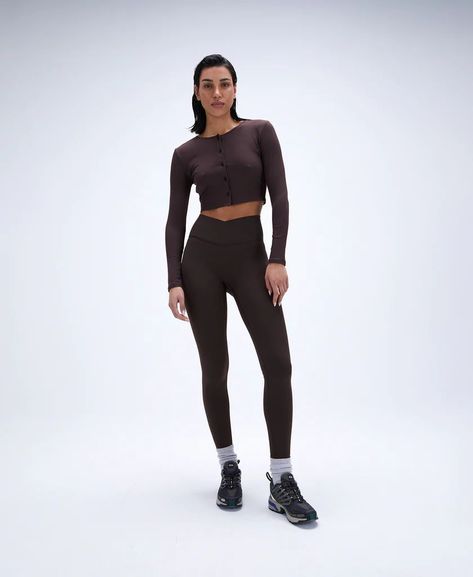 Ultimate Wrap Over Leggings - Coffee Bean | Adanola UK Varley Activewear, High Waisted Black Leggings, Matching Leggings, Best Leggings, Gym Leggings, Squat Proof, Coffee Bean, Oversized Sweatshirt, Oversize Hoodie