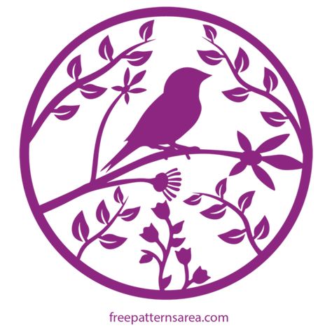 Free download bird svg graphic file. Bird svg cut file for cricut. Tree Printable, Bird Stencil, Tangle Doodle, Silhouette Template, Motifs Perler, Silhouette Stencil, Bird Silhouette, Paper Cut Art, Silhouette Art