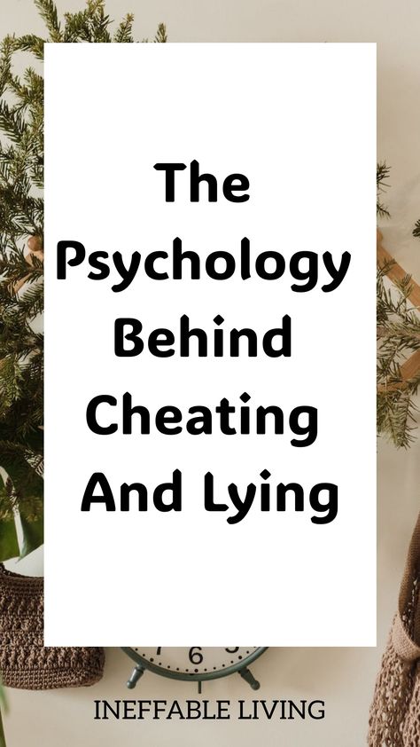 The Psychology Behind Cheating And Lying Cheating and lying are complex behaviors that can significantly impact both individuals and relationships.  Understanding the motivations behind these actions is crucial for personal growth, healing, and ultimately preventing such behaviors from occurring in the future.  1. Relationship Dissatisfaction One common motivation for cheating is a sense of dissatisfaction within a current relationship. Lying Cheating Men Quotes, What Is Cheating In A Relationship, Healing From Cheating, Cheating Men Quotes, What Is Cheating, Cheaters And Liars, Lies Relationship, Life Cheats, Relationship Expectations