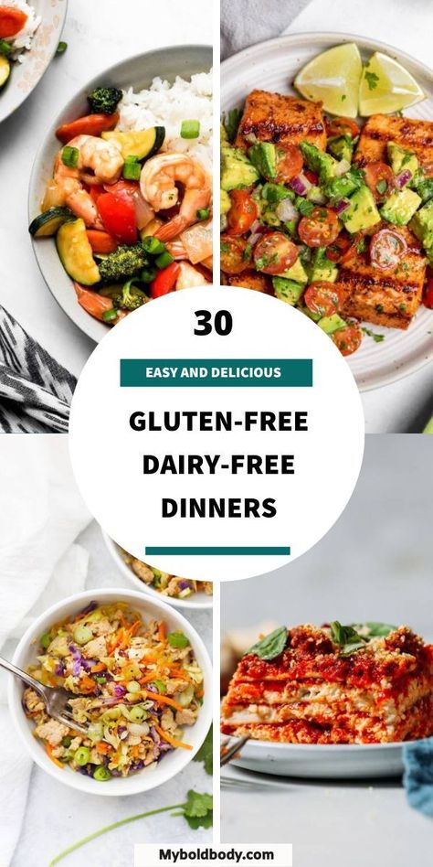 Gluten Free Dairy Free Recipes Dinner, Gluten Free Dairy Free Dinner, Dairy Free Recipes Dinner, Dairy Free Dinner, Gluten And Dairy Free, Gluten Free Recipes For Dinner, Gluten Free Dairy Free Recipes, Gluten Free Dinner, Healthy Gluten Free