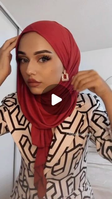 How To Style A Head Scarf, Hijab Wrapping Styles, Turban Style Tutorial, Turban Hijab Tutorial, Hijab Styles For Party, Turban Mode, Hijab Turban Style, Turban Tutorial, Diy Fashion Scarf