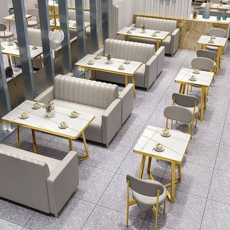 Restaurant Chairs And Tables Modern, Restaurant Chairs Modern, Cafe Chair Design Modern, Table Design For Restaurant, Cafe Sofa Design, Table Restaurant Design, Cafe Seating Ideas, Restaurant Sofa Design, Sofa For Restaurant