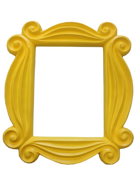 Friends Yellow Peephole Picture Frame Door TV Show Monica Hanging F-R-I-E-N-D-S - Walmart.com - Walmart.com Friends Door Frame, Monica's Door, Picture Frame Tv, Yellow Picture Frames, Friends Tv Show Gifts, Friends Picture Frame, Yellow Doors, Door Inspiration, Picture Frame Designs