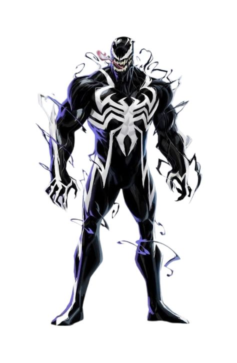 Symbiote Spiderman Redesign, Venom Redesign, Venom Concept Art, Symbiote Oc Art, Venom Cartoon, Venom Oc, Symbiote Oc, Teen Titans Drawings, Symbiote Art