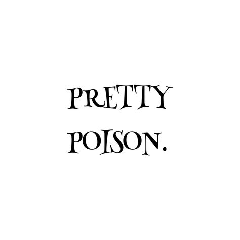 📖 PRETTY POISON, TEEN WOLF. Poison Touch Aesthetic, Poisoning Aesthetic, Pureblood Aesthetic, Poison Aesthetic Dark, Xmas Tattoo, Poison Aesthetic, Pretty Poison, Books 2024, Riverdale Aesthetic