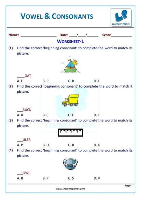 Grade 2 English, Vowels And Consonants, English Grammar Rules, Vowel Worksheets, English Worksheets For Kids, Jolly Phonics, Grammar Rules, English Lessons For Kids, Phonics Worksheets