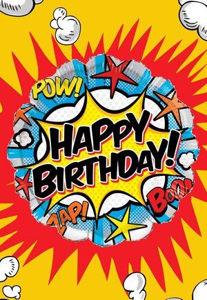 A free printable birthday card for fans of superhero Happy Birthday Wishes Superhero, Avengers Cards Birthday, Happy Birthday Superhero, Superhero Birthday Invite Free Printable, Superhero Thank You Cards, Superhero Happy Birthday Banner, Free Printable Birthday Cards, Superman Birthday, Birthday Cards For Boys