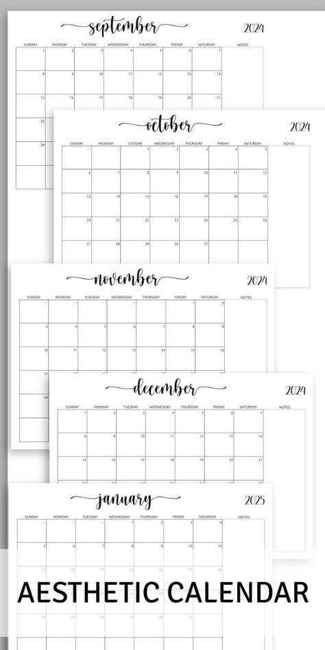 Aesthetic Calendar, December Calendar, Monthly Planner Organization, Blank Calendar Printable mealplanner #freeprintablemenuplanner #diyplannerideas #undatedplanner🥀. Monthly Family Planner, Monthly Planner Aesthetic, Digital Calendar Template, Monthly Planner Organization, Blank Calendar Printable, Planner Lists, Yearly Calendar Template, Free Monthly Calendar, Simple Weekly Planner